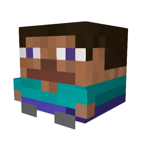 Kalopsia927 Minecraft avatar head, 3D render