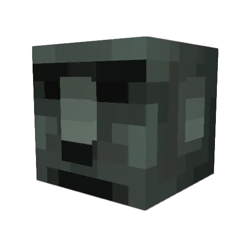 Kaluu036 Minecraft avatar head, 3D render