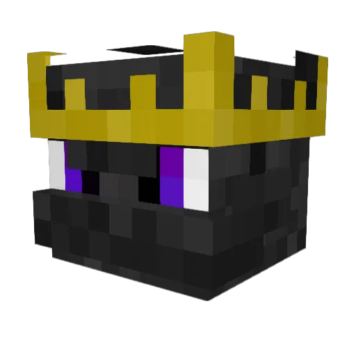 KaluzakiZ Minecraft avatar head, 3D render
