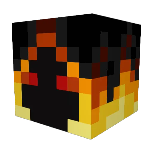 Kalvarius Minecraft avatar head, 3D render
