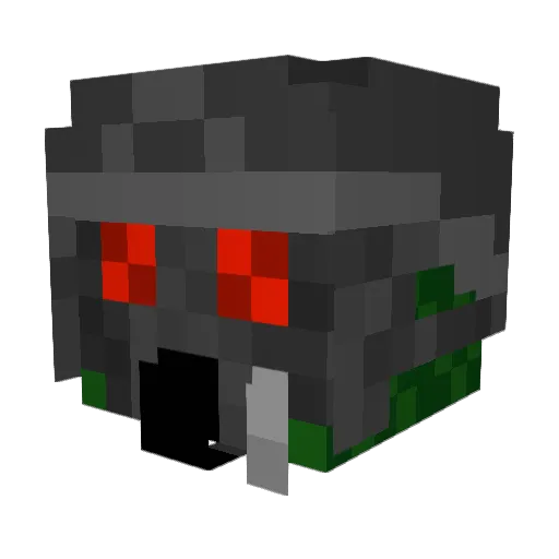 Kalym20 Minecraft avatar head, 3D render