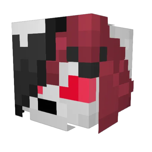 KamWill7 Minecraft avatar head, 3D render