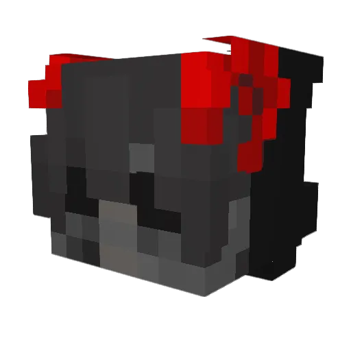 Kamari_Alt Minecraft avatar head, 3D render