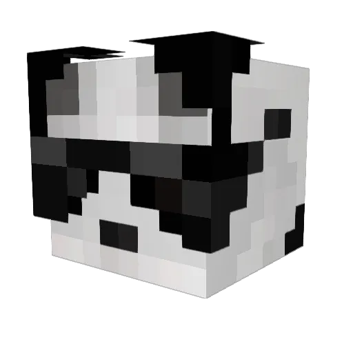 Kamarix1337 Minecraft avatar head, 3D render