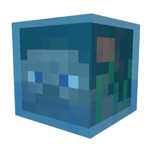 KameM17 Minecraft avatar head, 3D render