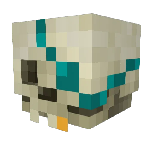 KamikazeSM Minecraft avatar head, 3D render
