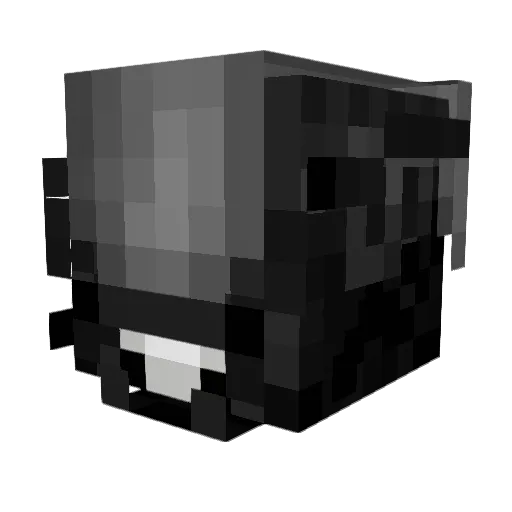 Kamikaze_Rob Minecraft avatar head, 3D render