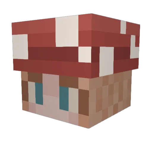 KamilleJay Minecraft avatar head, 3D render