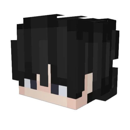 KamiloG26 Minecraft avatar head, 3D render