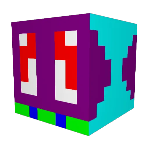 Kamilos17_PL Minecraft avatar head, 3D render