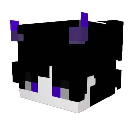 KamilozZz Minecraft avatar head, 3D render