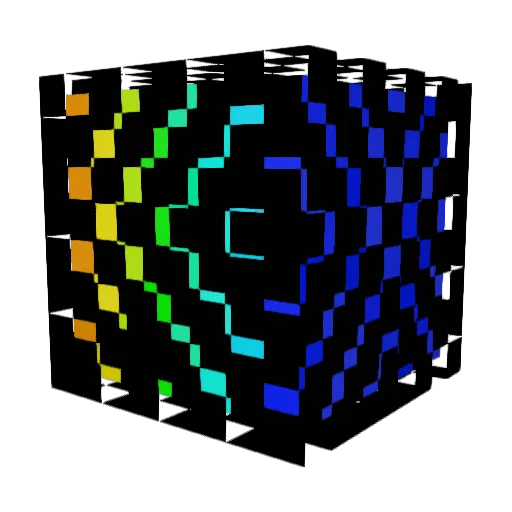 Kamima Minecraft avatar head, 3D render