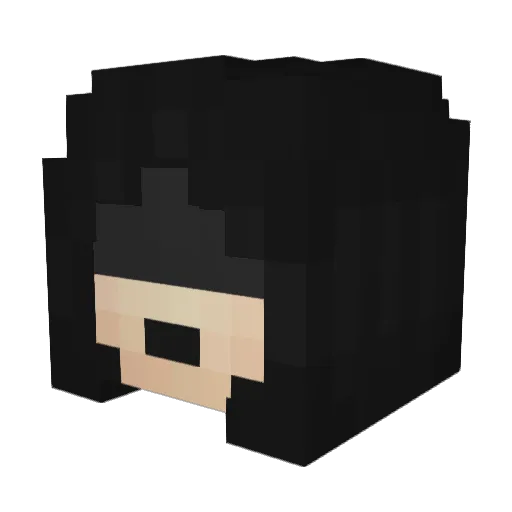 Kamioen Minecraft avatar head, 3D render
