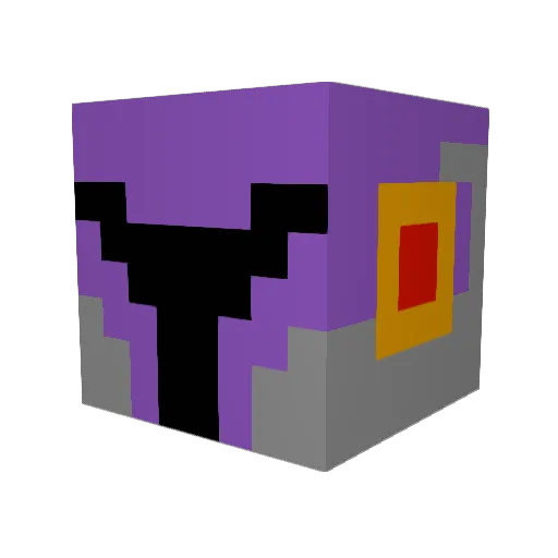 KammyKam Minecraft avatar head, 3D render