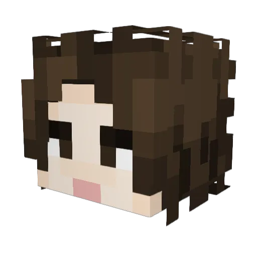 Kammy_MC Minecraft avatar head, 3D render