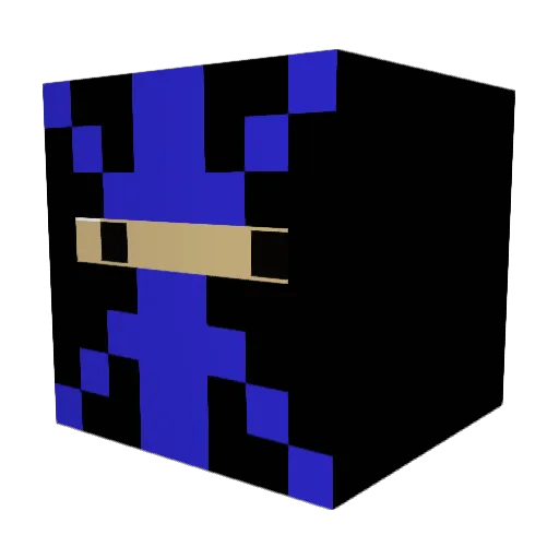 KampfHuhn234 Minecraft avatar head, 3D render