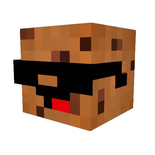 KampfKeks006 Minecraft avatar head, 3D render