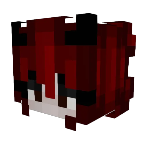 KampfKeks98765 Minecraft avatar head, 3D render
