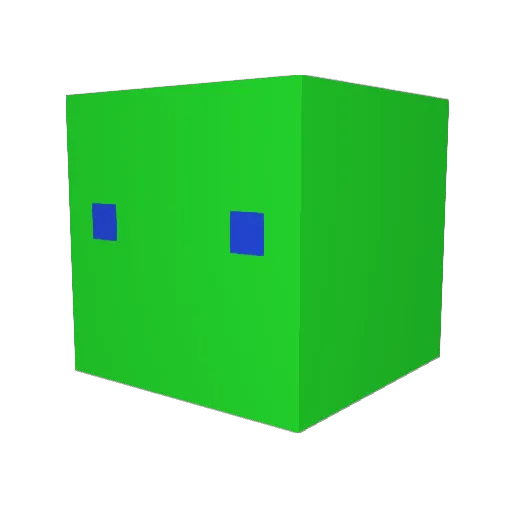 KampfTurtle Minecraft avatar head, 3D render
