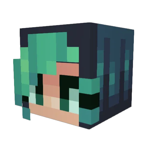 Kampf_Keksi Minecraft avatar head, 3D render