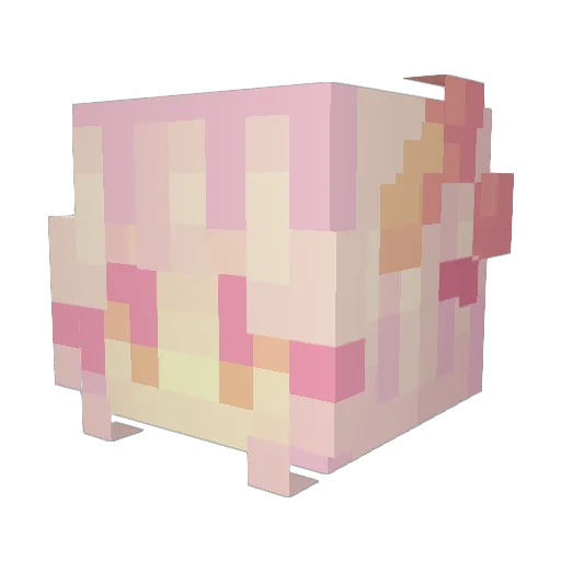 KamronRae Minecraft avatar head, 3D render