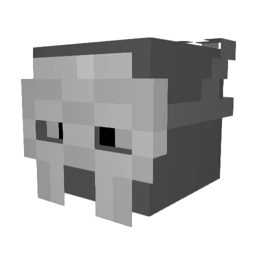 Kamryn360 Minecraft avatar head, 3D render