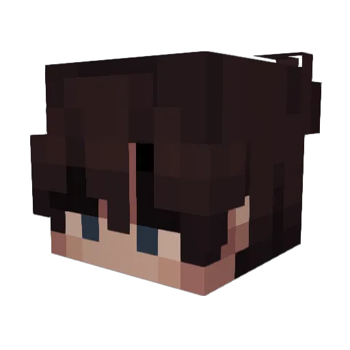 Kamyktogood_ Minecraft avatar head, 3D render