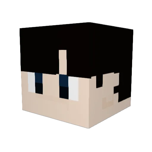 Kamyuk11 Minecraft avatar head, 3D render