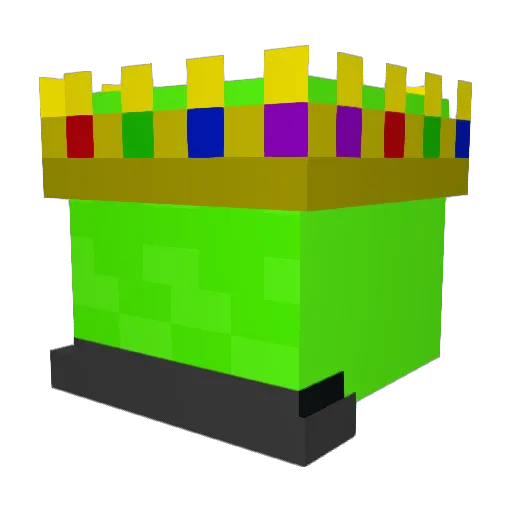 Kan0708 Minecraft avatar head, 3D render