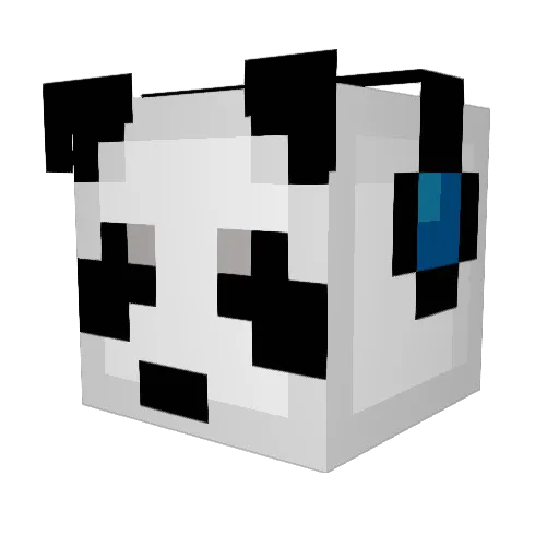 Kanaka14 Minecraft avatar head, 3D render