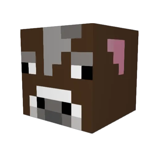 Kanakastike11 Minecraft avatar head, 3D render