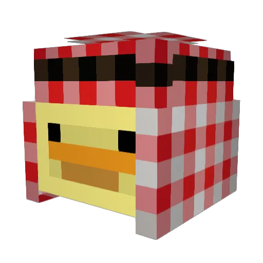 Kancherla_evil9 Minecraft avatar head, 3D render