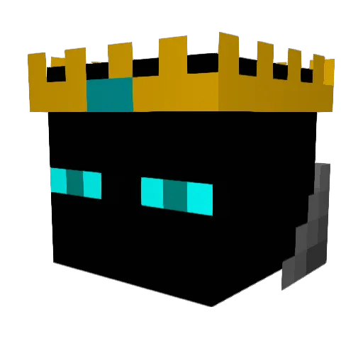 Kanduu92 Minecraft avatar head, 3D render