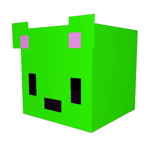 KaneLMW Minecraft avatar head, 3D render