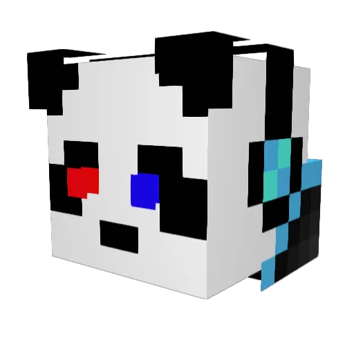 Kaneel1rull Minecraft avatar head, 3D render