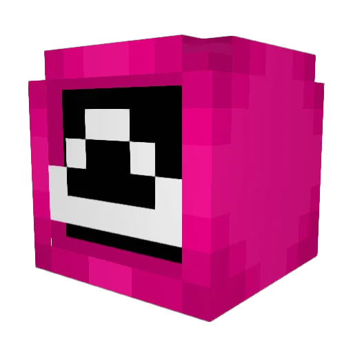 Kanekii__ Minecraft avatar head, 3D render