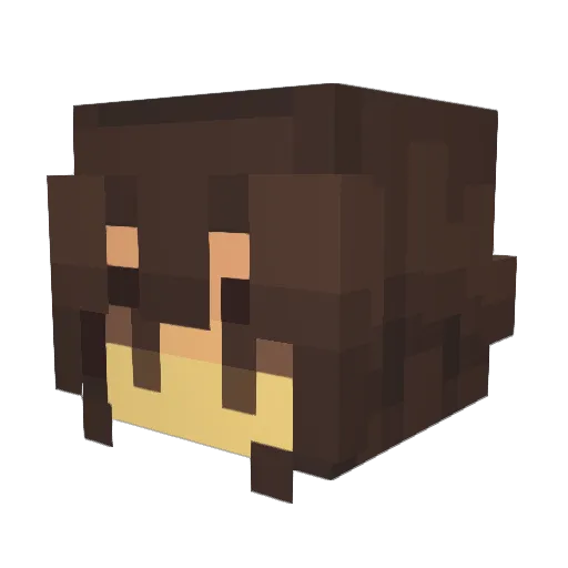 KanekisCoochie Minecraft avatar head, 3D render