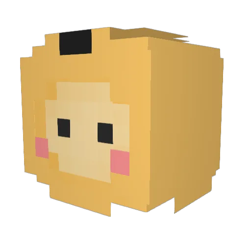 KangHyeon0924 Minecraft avatar head, 3D render