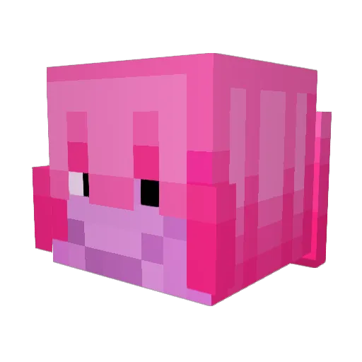 KangaRich Minecraft avatar head, 3D render