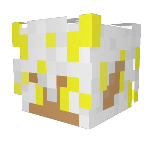 KaniiKurayami Minecraft avatar head, 3D render