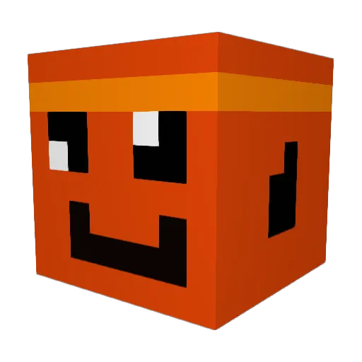Kanincrafter Minecraft avatar head, 3D render