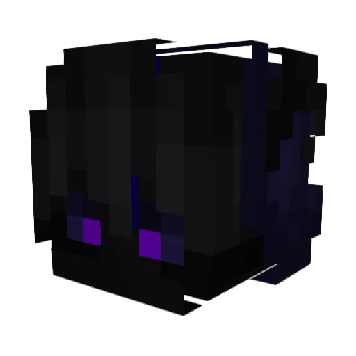 Kanipakam Minecraft avatar head, 3D render