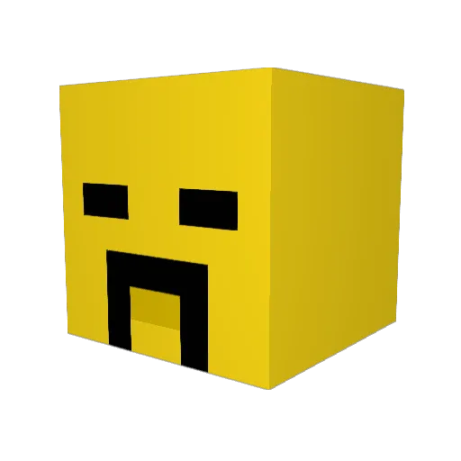 Kankro Minecraft avatar head, 3D render