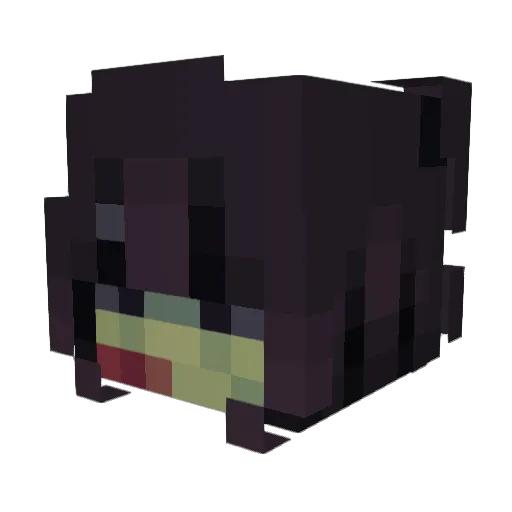 Kannuism Minecraft avatar head, 3D render