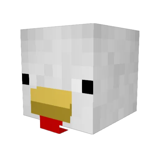 Kano1740 Minecraft avatar head, 3D render