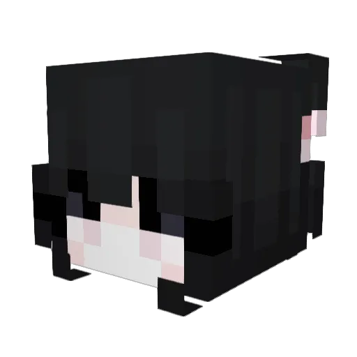 KanompangX Minecraft avatar head, 3D render