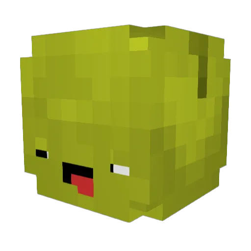 KanskeMax Minecraft avatar head, 3D render