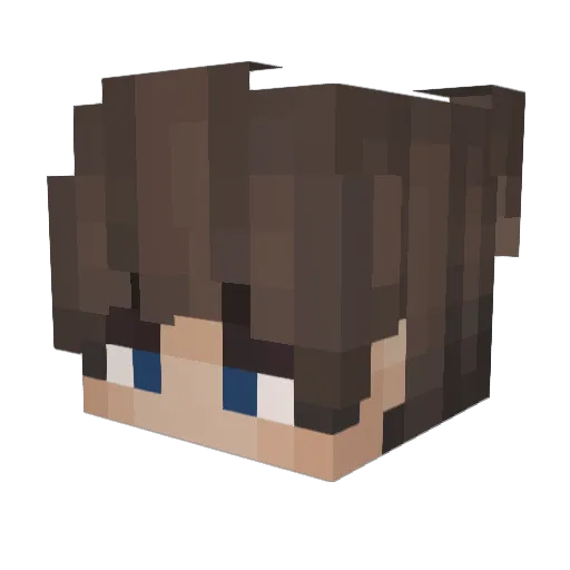 Minecraft-Avatar von Kantaria: Kopf als 3D-Render