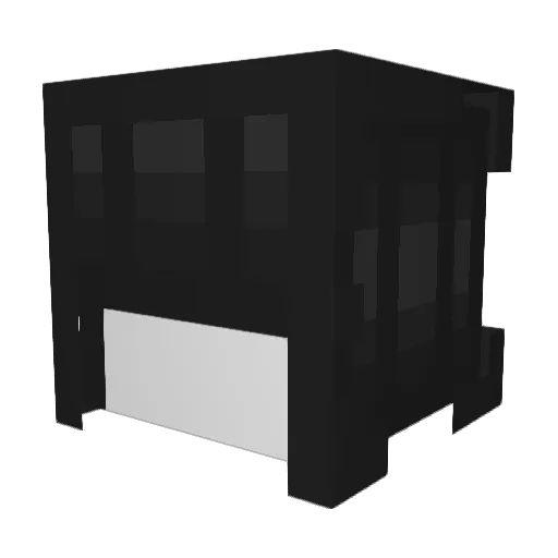 Kanukaya Minecraft avatar head, 3D render