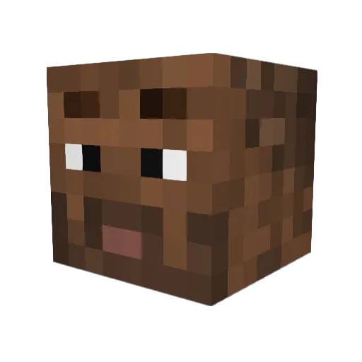 Kanye777 Minecraft avatar head, 3D render